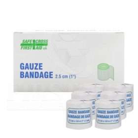 Gauze Bandage Roll, 2.5 cm x 4.6 m