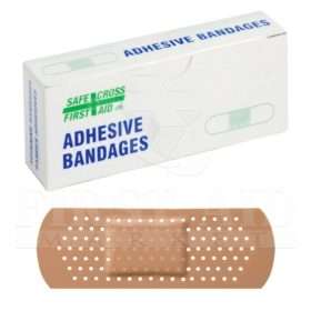 Plastic Bandages, 2.5 x 7.6 cm