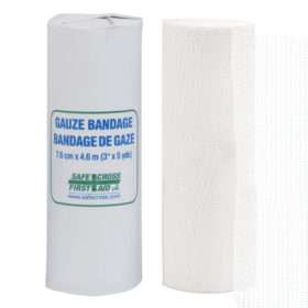 Gauze Bandage Roll, 7.6 cm x 4.6 m
