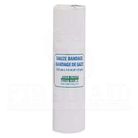 Gauze Bandage Roll, 10.2 cm x 4.6 m