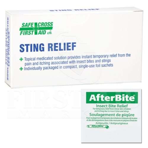 After Bite Treatment Pads - Sting Relief