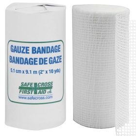Gauze Bandage Roll, 5.1 cm x 9.1 m
