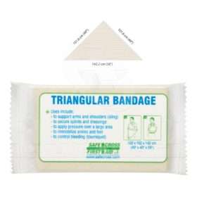 Alternative view of Triangular Bandage, Compressed