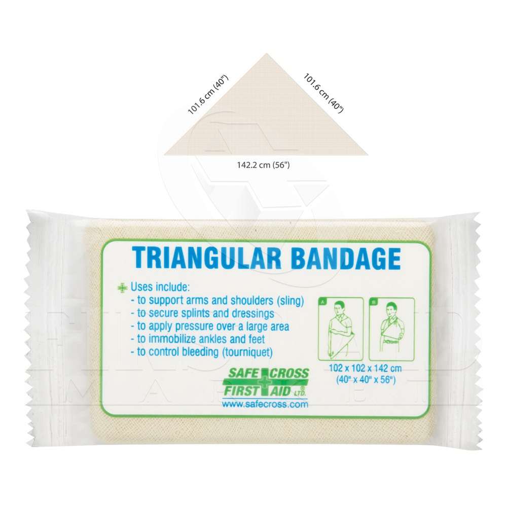 Uses of on sale triangular bandage