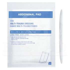 Trauma Dressing, 25.4 x 76.2 cm, Sterile