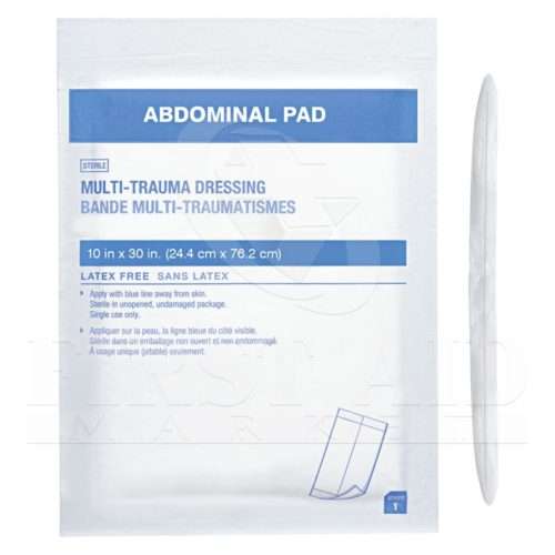 Trauma Dressing, 25.4 x 76.2 cm, Sterile