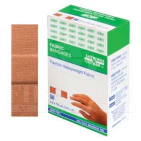 Fabric Bandages, 2.2 x 7.6 cm, Heavyweight