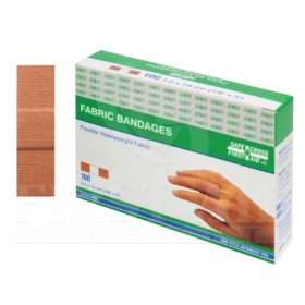 Fabric Bandages, 2.2 x 7.6 cm, Heavyweight