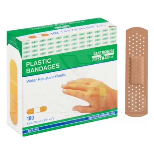 Plastic Bandages, 1.9 x 7.6 cm