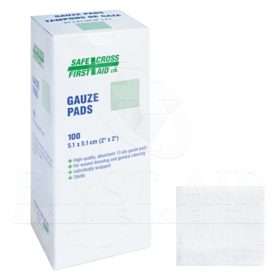 Gauze Pads, 5.1 x 5.1cm, 12-ply, Sterile