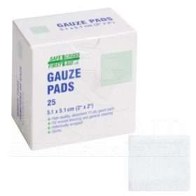 Gauze Pads, 5.1 x 5.1cm, 12-ply, Sterile