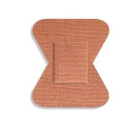Fabric Bandages, Fingertip Small, 4.4 x 5.1 cm, Heavyweight