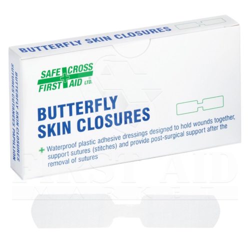 Butterfly Skin Closures, Assorted