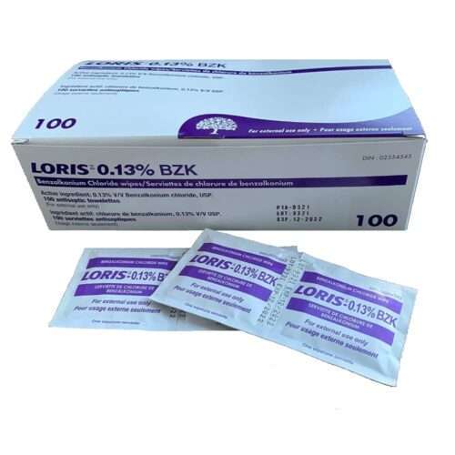 Benzalkonium Chloride (BZK) Antiseptic Towelettes