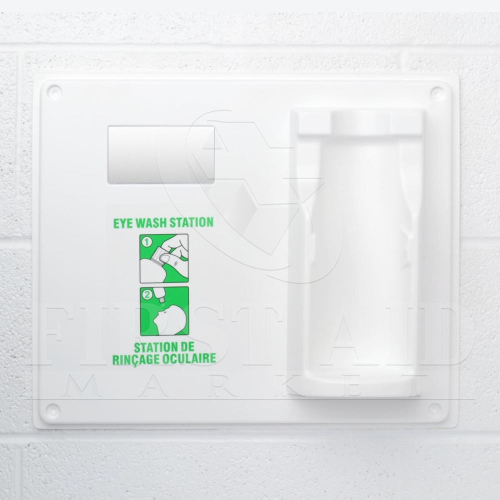 Eye Wash Station, Single Plaque Only - First Aid Market