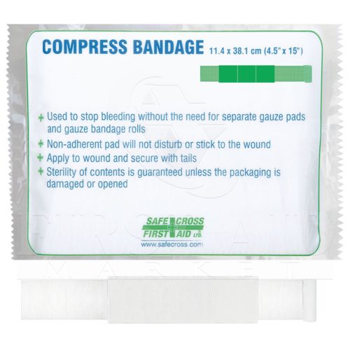 Compress Bandage Large - 11.4 x 12.7 cm