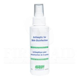 Antiseptic Skin Cleanser, Spray Pump, 125 ml