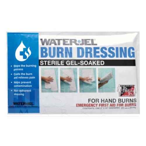 WATER-JEL Burn Dressing for Hand Burns