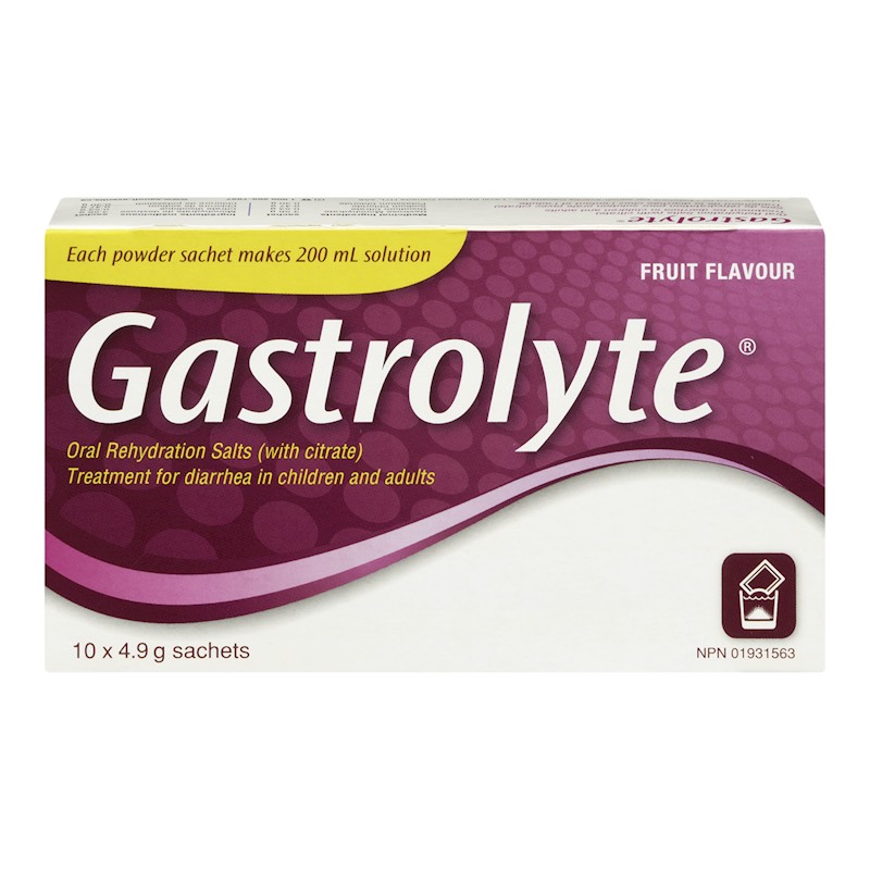 Gastrolyte Oral Rehydration Salts, 10/Pack  First Aid Market