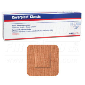 Leukoplast Fabric Bandages 3.8 x 3.8 cm, Heavyweight, 100/Box