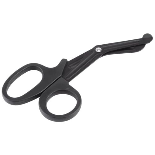Tactical Trauma Shears, Black, 18.5 cm