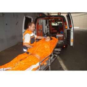 Blizzard EMS Blanket, 2-Layer, Orange