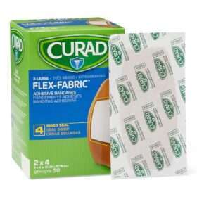 CURAD Flex-Fabric Bandages, X-Large