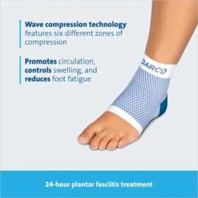 DCS™ Plantar Fasciitis Compression Sleeve, Black