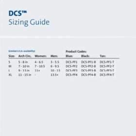 DCS™ Plantar Fasciitis Compression Sleeve, Black