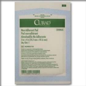 CURAD Non-Adherent Pad, 3" x 4", Steril