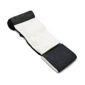 Emergency Bandage with Double Pad and Pressure Bar, Black, 4 inch