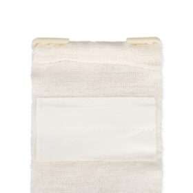 Emergency Bandage with Double Pad, White, 4 inch