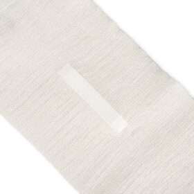 Emergency Bandage with Double Pad, White, 4 inch