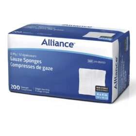 Non-Sterile Gauze Sponge, 12-Ply, 200/Pk