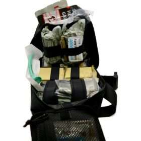 Tactical CMS IFAK (Level II), Package B, Black