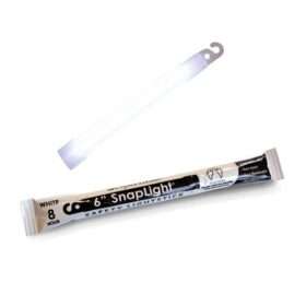 8-Hour Cyalume SnapLight, White, 6 inch
