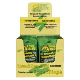Croc Bloc Insect Repellent Towelettes