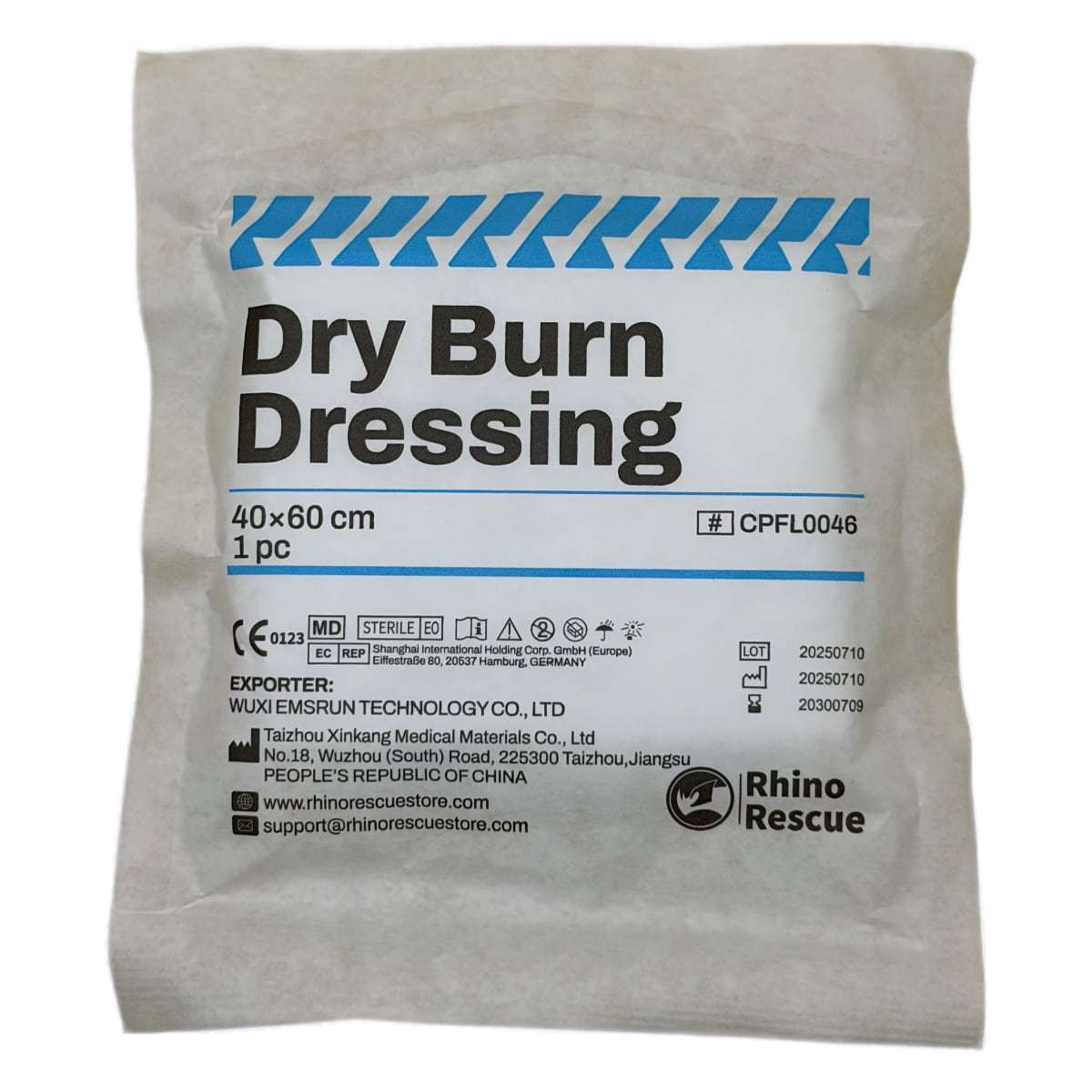 Dry Burn Dressing